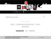 Tablet Screenshot of livredepoche.com