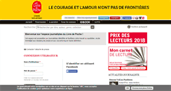 Desktop Screenshot of journalistes.livredepoche.com